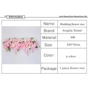 Horizontal Flower Arrangement For A Wall Board