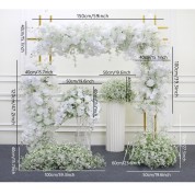 Real Flower Garland Curtain For Photography