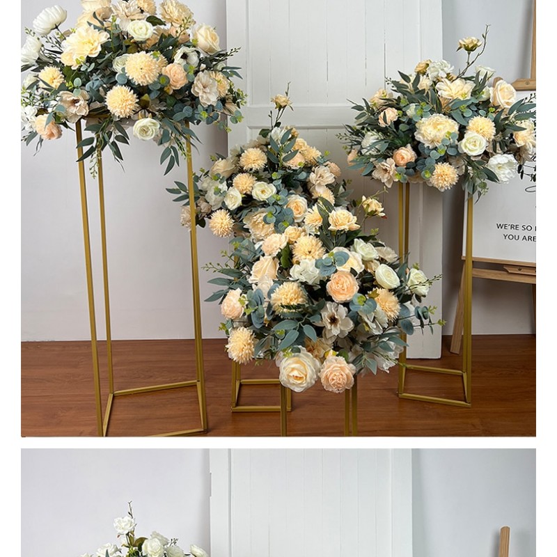 3 Piece Handmade Vase Sets Wedding Decor