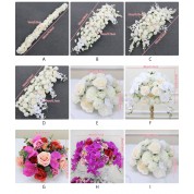 Big White Artificial Flowers