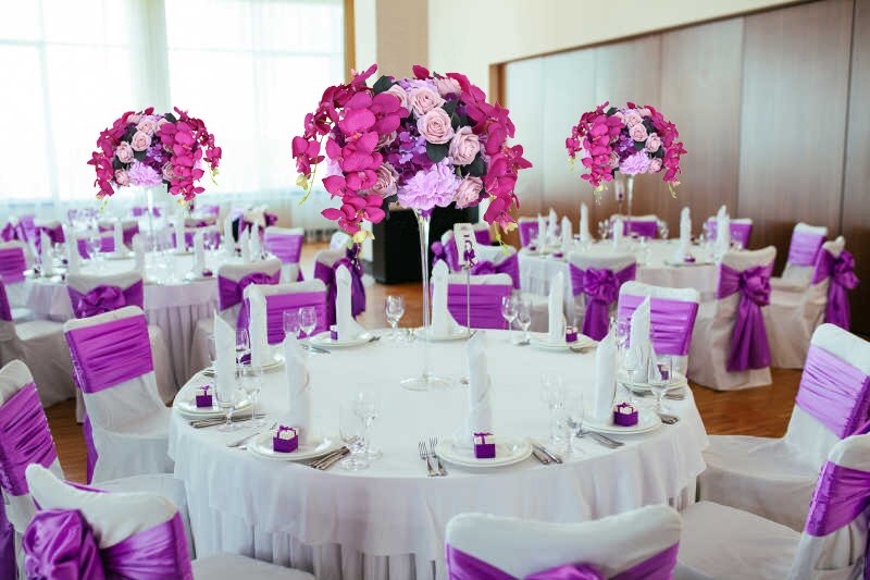 dusky pink artificial wedding flowers1
