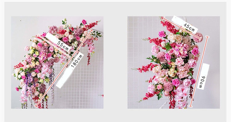 best fake flowers for wedding backdrops6