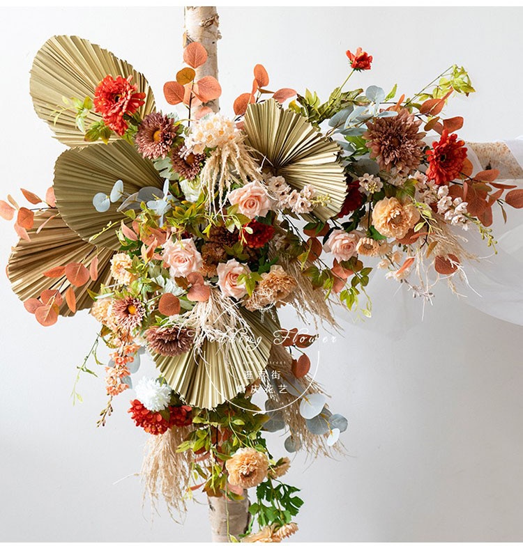 artificial native flower arrangements in vase10