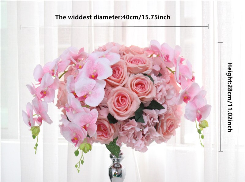 dusky pink artificial wedding flowers7