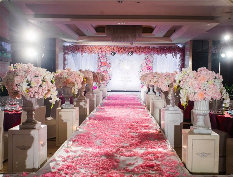 dusky pink artificial wedding flowers1