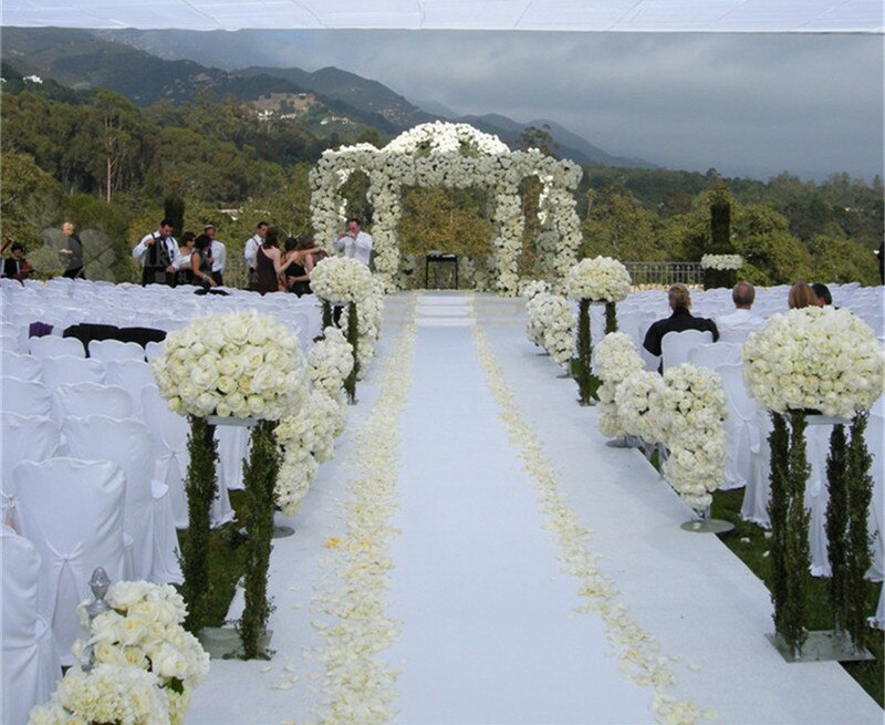 Wedding Arch Designs: Popular styles and trends for wedding ceremonies.