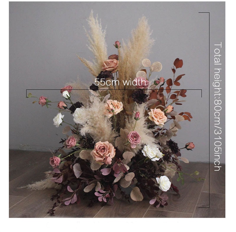 artificial native flower arrangements in vase6