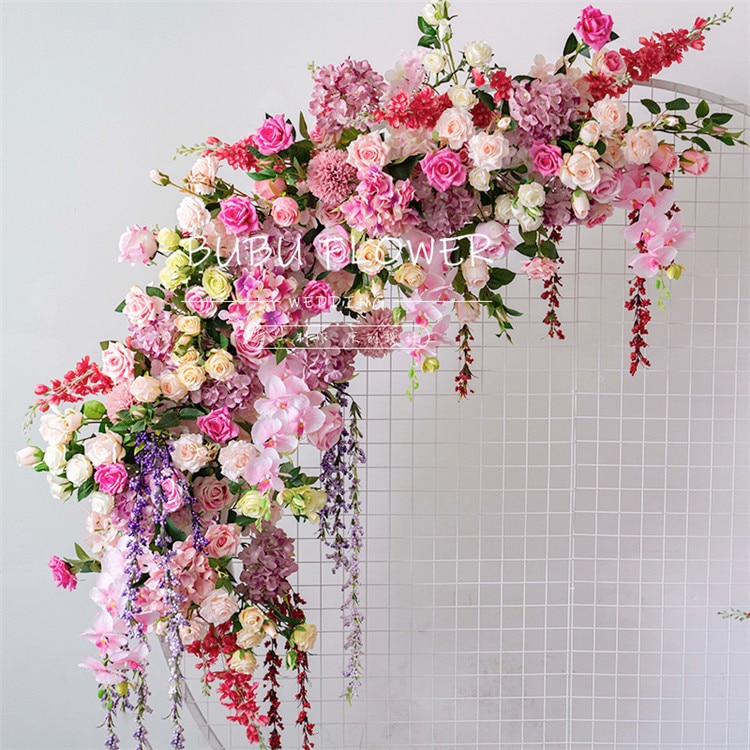 best fake flowers for wedding backdrops10