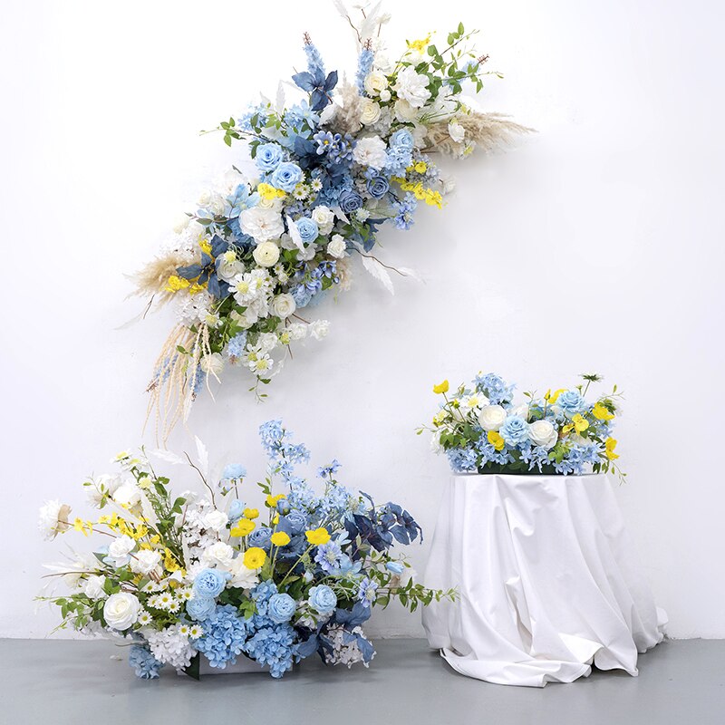 custom silk flower wedding bouquets