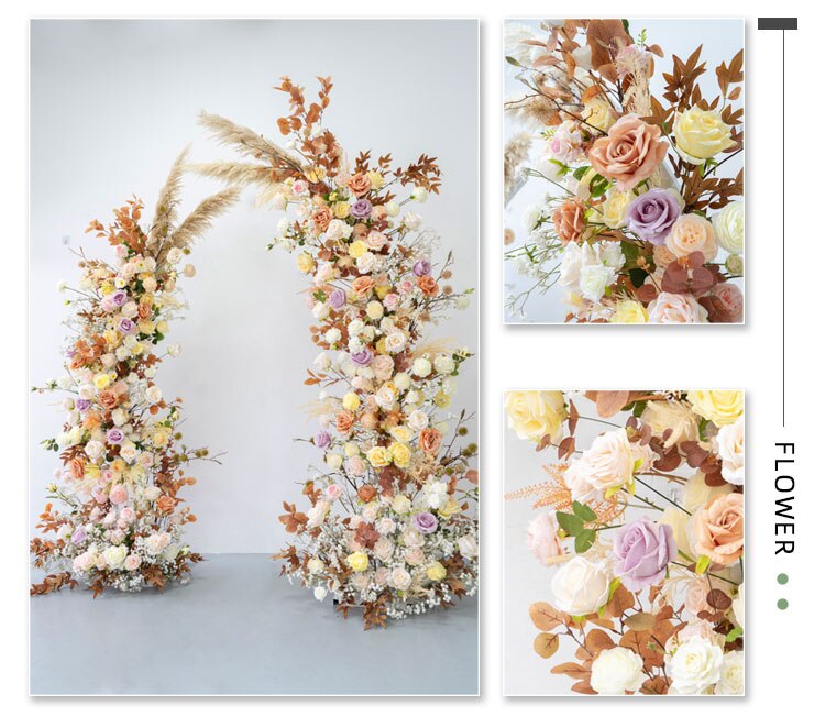 flower arrangement for mantelpiece10