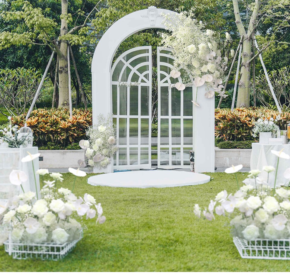 artificial bridal flower arrangements