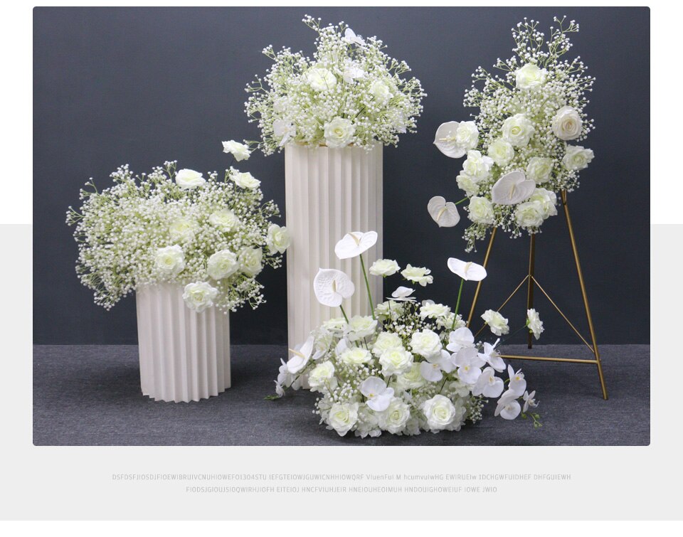artificial bridal flower arrangements2