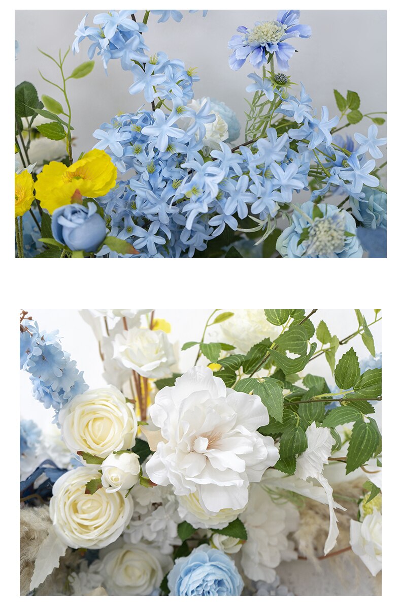 custom silk flower wedding bouquets8