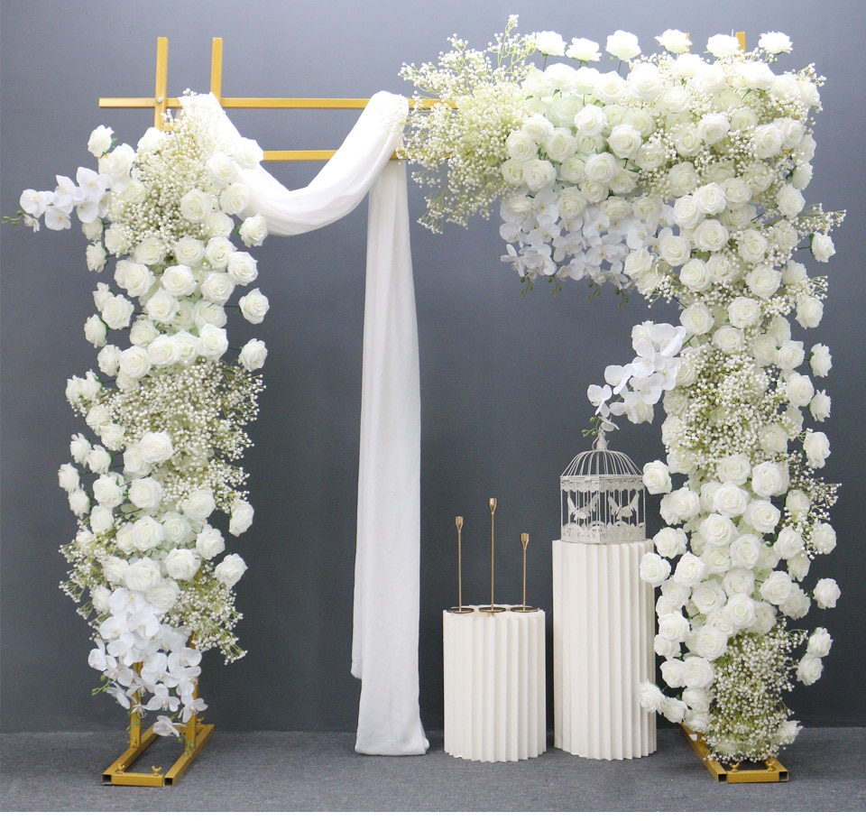 pedestal vase flower arrangements