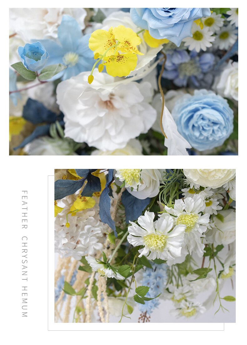 custom silk flower wedding bouquets9