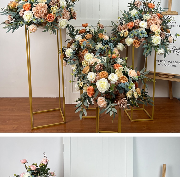 3 piece handmade vase sets wedding decor6