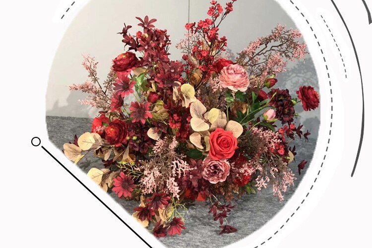 Realistic coloration and detailing in artificial flower designs