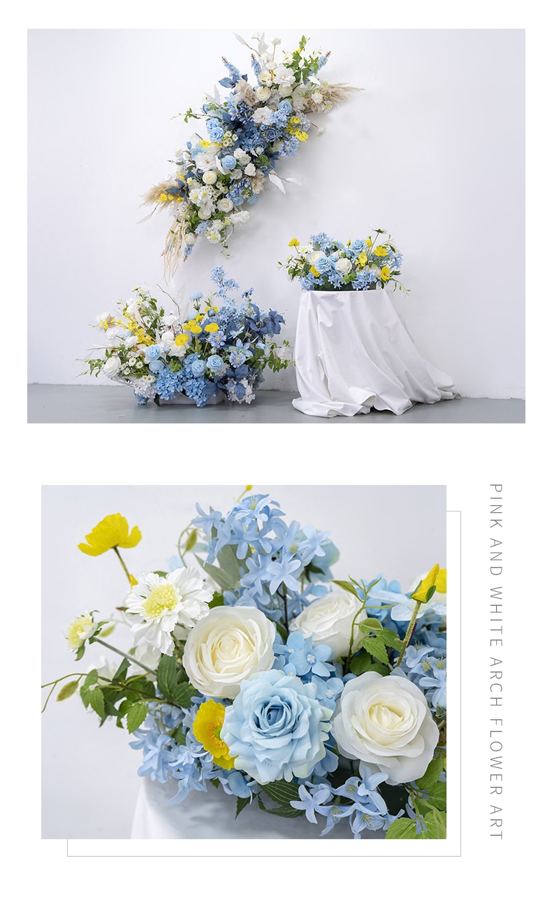 custom silk flower wedding bouquets2