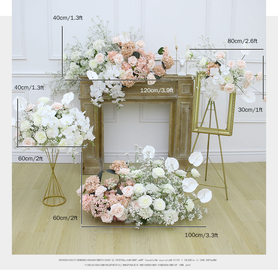 artificial flower decoration for living room1