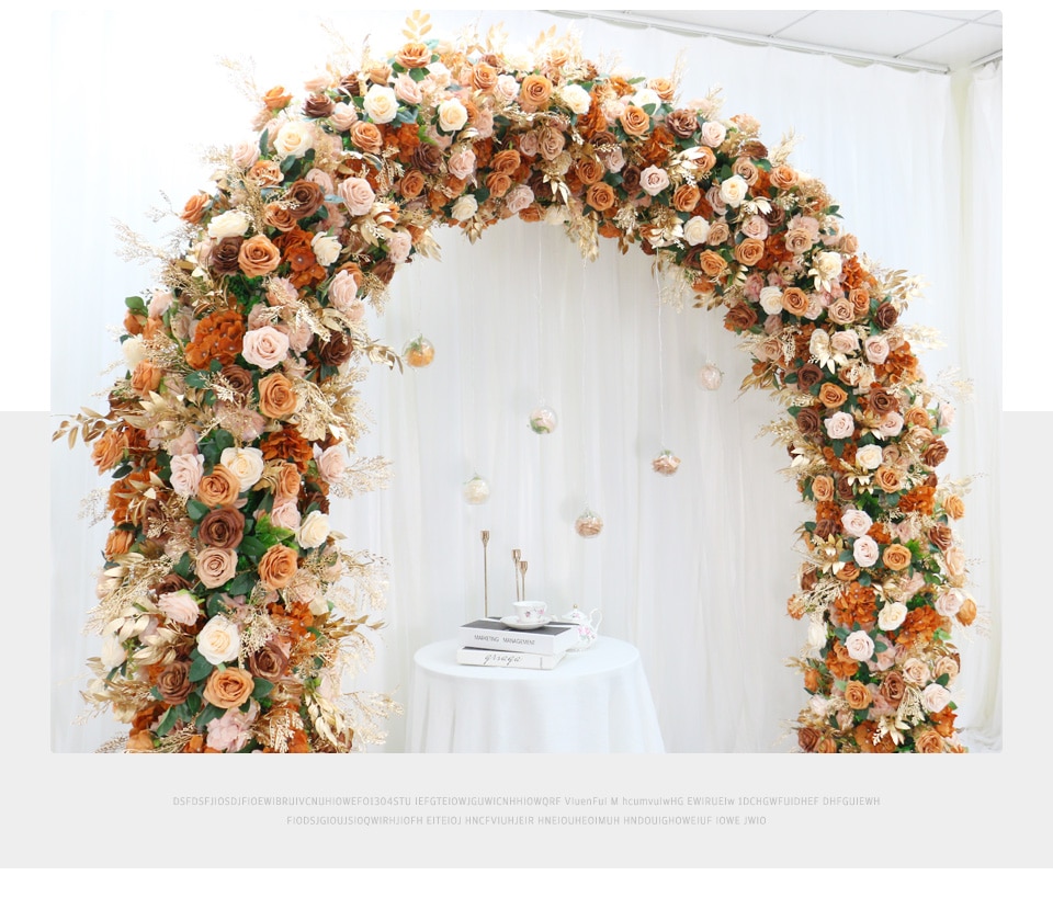 Floral arrangements and centerpieces for wedding room decor