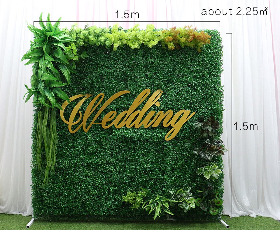 maling wedding decoration with a pot plants4