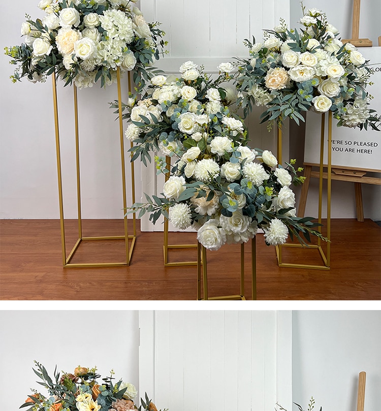 3 piece handmade vase sets wedding decor3
