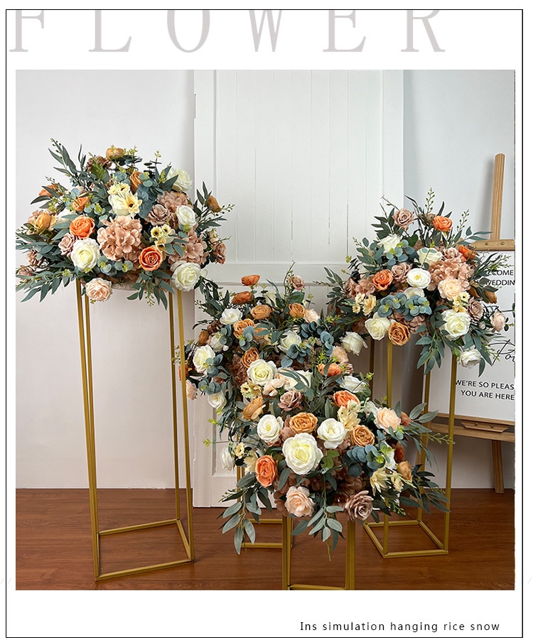 3 piece handmade vase sets wedding decor