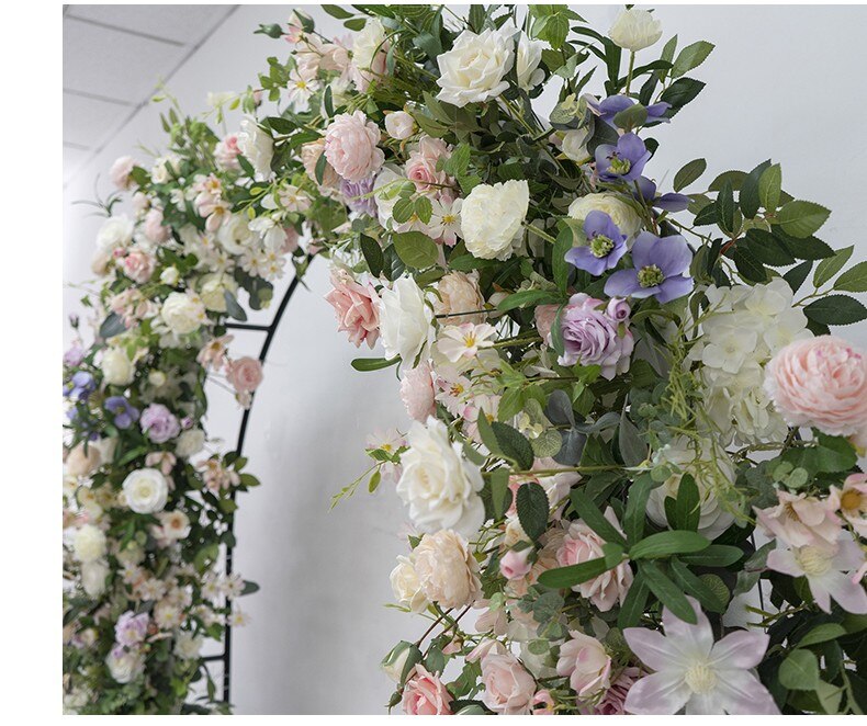 flower decoration in wedding stage9