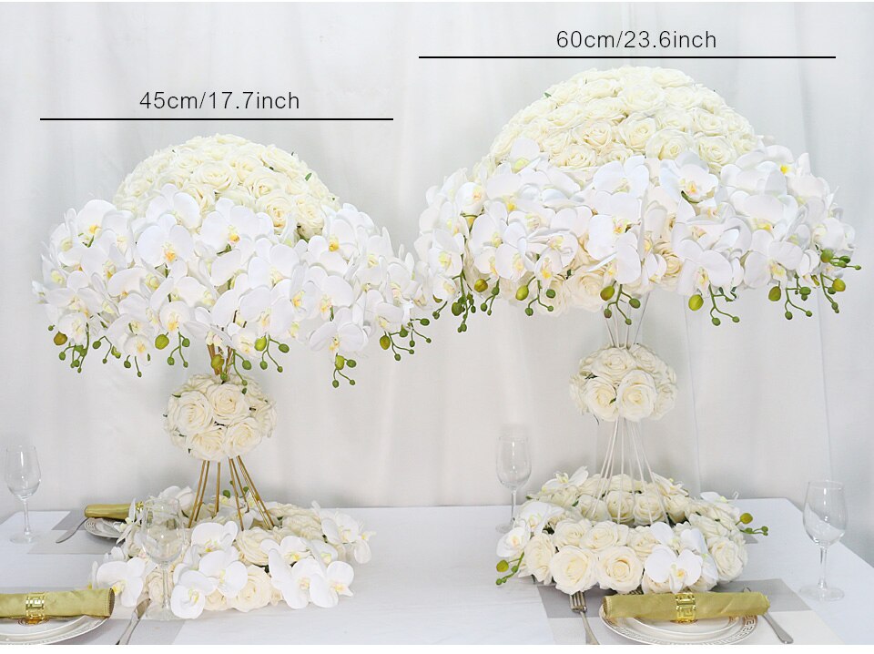 Adding embellishments and details to fabric flower bouquets