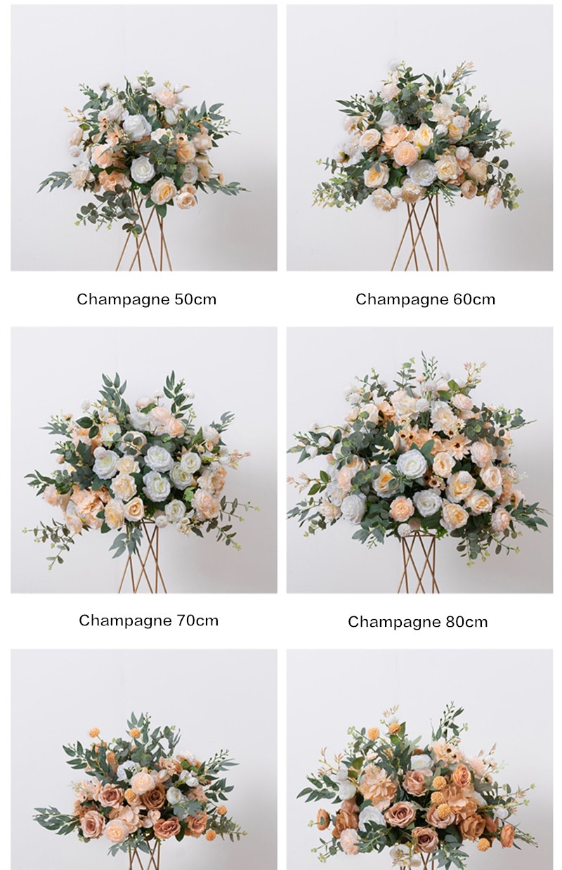 horizontal style flower arrangement6