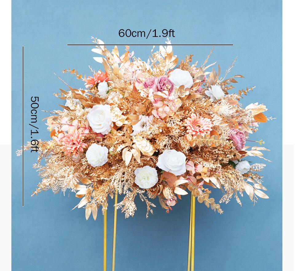 Flowers: Floral arrangements can be used to create stunning backdrops.