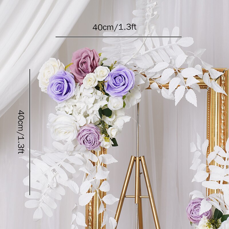 gold and ivory wedding table decorations3