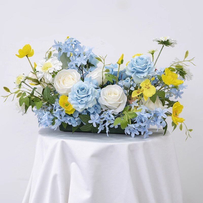 custom silk flower wedding bouquets3
