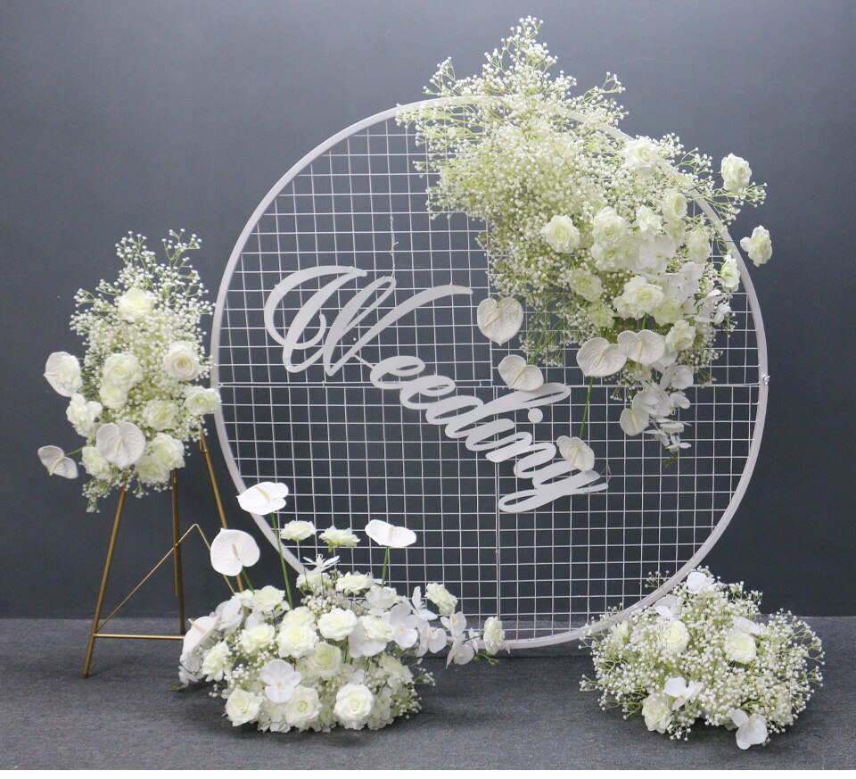 artificial bridal flower arrangements9