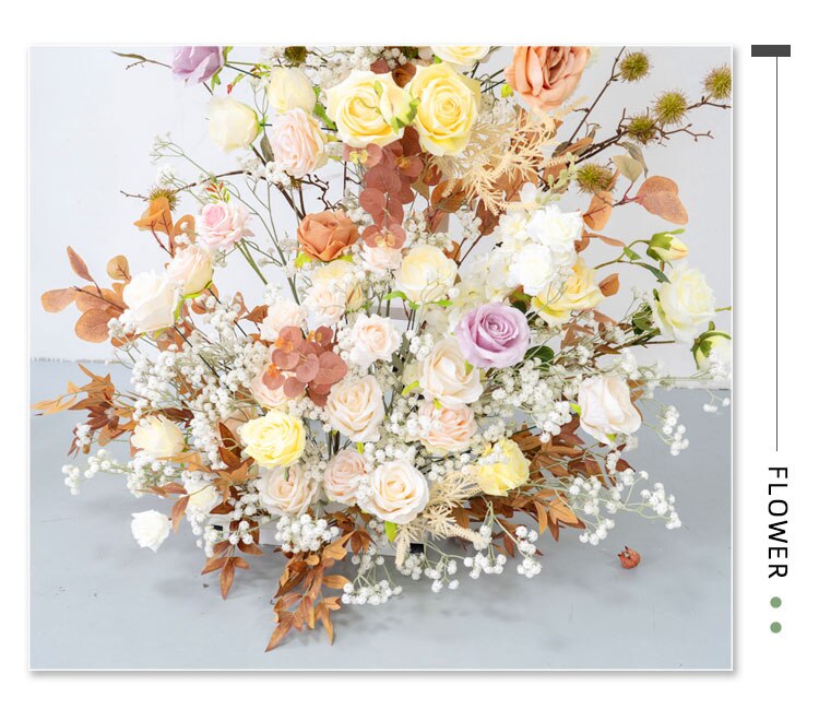 flower arrangement for mantelpiece8