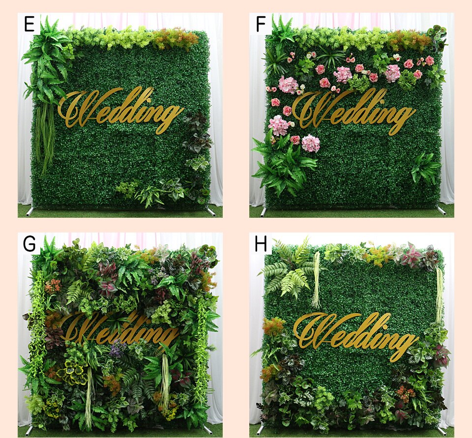 maling wedding decoration with a pot plants3